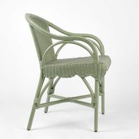 Belle Rattan Armchair Green - Alfresco