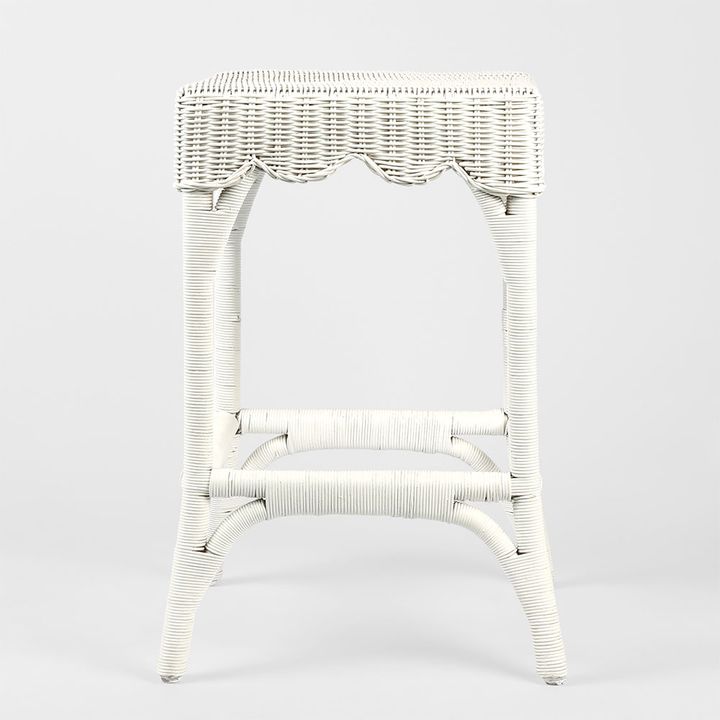 Belle Counter Stool White - Alfresco