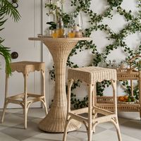 Belle Bar Stool Natural - Alfresco