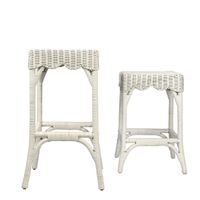Belle Bar Stool White