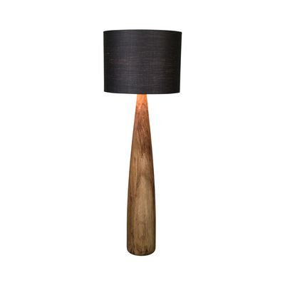 Samson Wood Floor Lamp Base Saddle