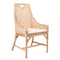 William Bamboo Dining Chair Brown