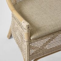 Victoria Hamptons Dining Chair Natural