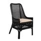 Victoria Hamptons Dining Chair Black