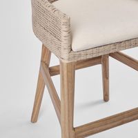 Charlotte Rattan Counter Stool Natural