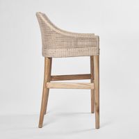 Charlotte Rattan Counter Stool Natural