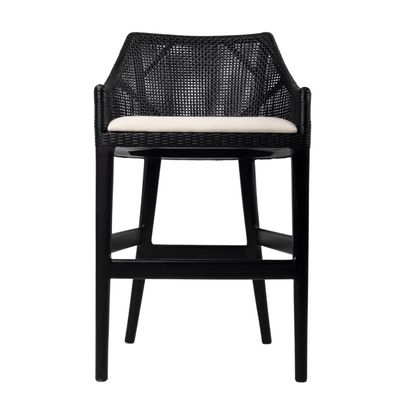 Charlotte Rattan Counter Stool