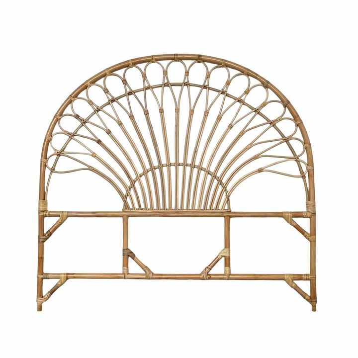Montego Natural Rattan Double Bedhead