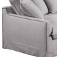Malaga Coastal 3 Seater Sofa With Removable Cover Alabaster