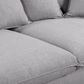 Malaga Coastal 3 Seater Sofa With Removable Cover Gravity