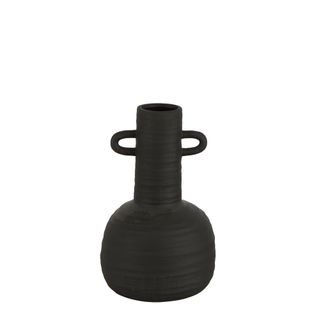 Onyx  Vase Medium Black