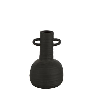 Onyx  Vase Medium Black