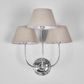 Trilogy Wall Light Base Antique Silver