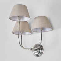 Trilogy Wall Light Base Antique Silver