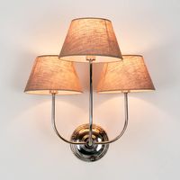 Trilogy Wall Light Base Antique Silver