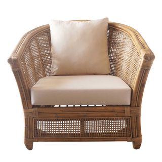 Cayman Rattan Armchair W/ Cushions