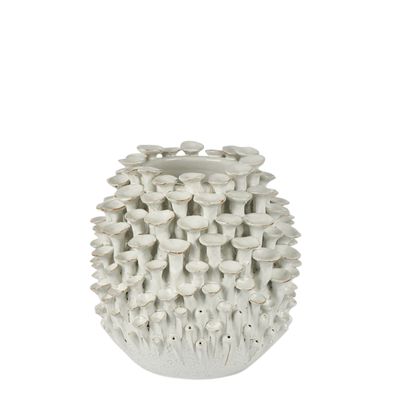 Amussula Vase White