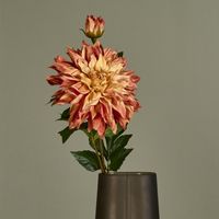 Dahlia Stem 78cm Orange