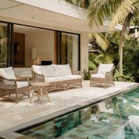 Marco Aluminium Synthetic 3 piece Lounge Set -Outdoor