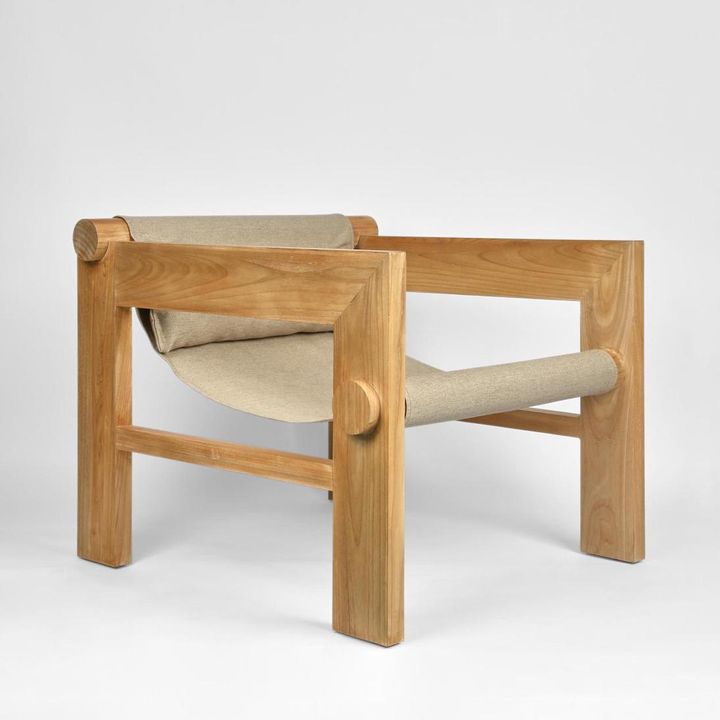 Twyla ArmChair Taupe Seat