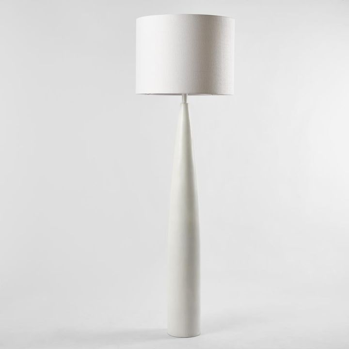 Samson Floor Lamp Base White- Base Only
