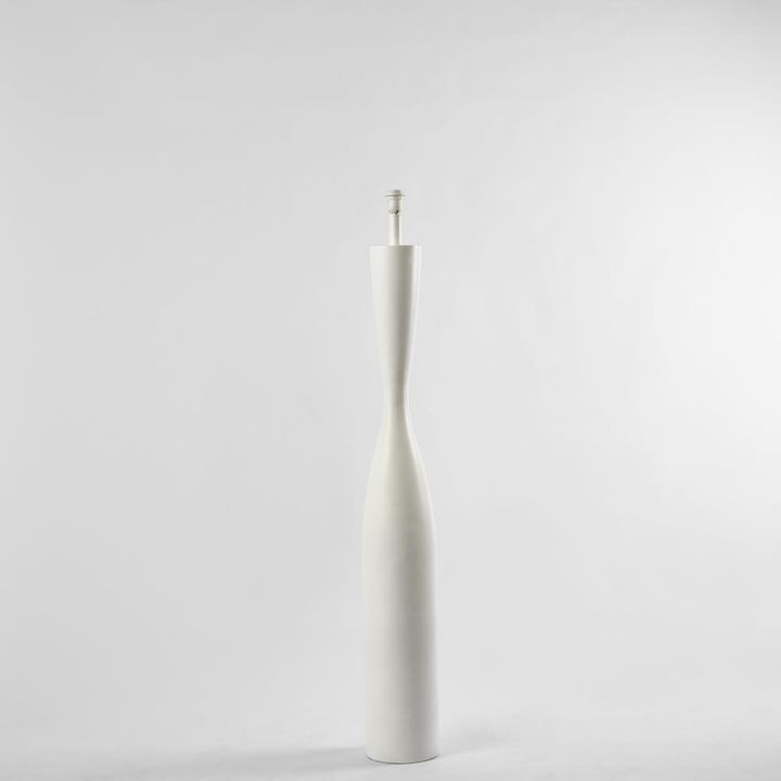 Callum Floor Lamp Base White