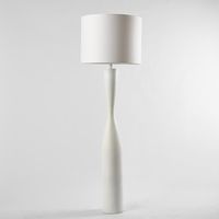 Callum Floor Lamp Base White