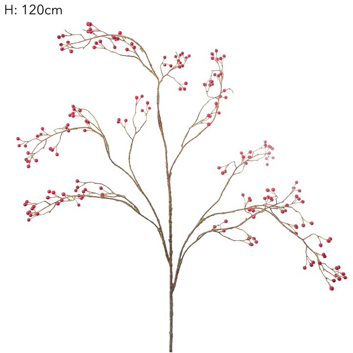 Mini Berry Branch 1.2m Red