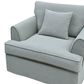 Slip Cover Only - Byron Hamptons Armchair Sage