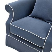 Slip Cover Only - Avalon Hamptons Armchair Navy