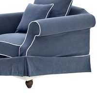 Slip Cover Only - Avalon Hamptons Armchair Navy