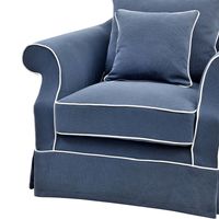 Slip Cover Only - Avalon Hamptons Armchair Navy