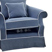 Slip Cover Only - Avalon Hamptons Armchair Navy