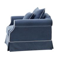 Slip Cover Only - Avalon Hamptons Armchair Navy