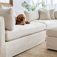 Slip Cover - Marbella Modular Sofa A Ivory