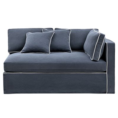 Slip Cover - Marbella Modular Sofa B Navy