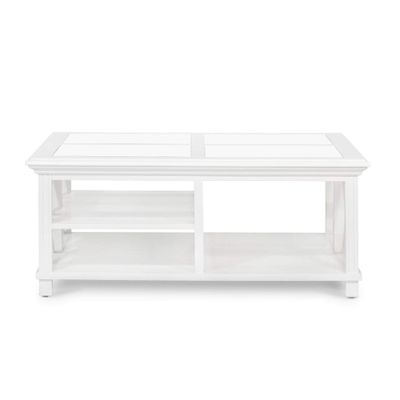 Sorrento Hamptons Square 120cm Coffee Table White