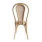 Round Rattan Back Dining Chair