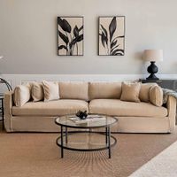 Palladium Black Iron & Glass Coffee Table