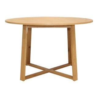 Oslo Oak 1.2M Round Dining Table Lacquered