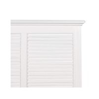 West Beach Hamptons Bedhead W/ Shutters King