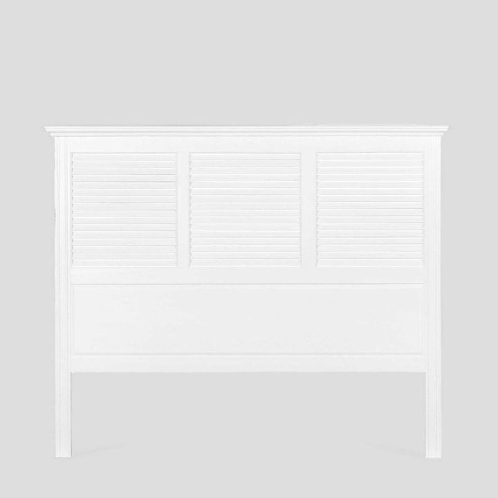 West Beach Hamptons Bedhead W/ Shutters King