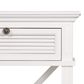 West Beach 2 Drawer Hamptons 130cm Console White