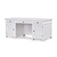 West Beach Desk White Double Leg