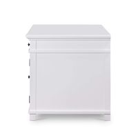 West Beach Hamptons Desk White W/ Shutter Doors