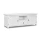 West Beach Hamptons Media Unit White Small