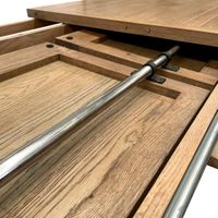 Balmoral Extendable 3.1 m Hamptons Oakwood Dining Table