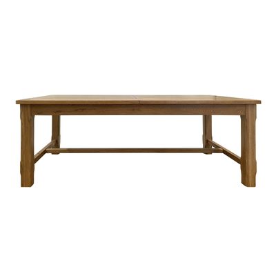 Balmoral Extendable 3.1 m Hamptons Oakwood Dining Table