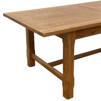 Balmoral Extendable 3.1 m Hamptons Oakwood Dining Table