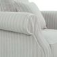 Slip Cover Only - Avalon Hamptons Armchair Cloud Stripe